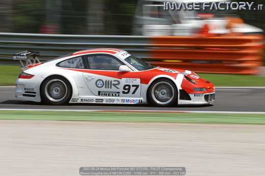 2007-06-24 Monza 549 Porsche 997 GT3 RS - FIA GT Championship